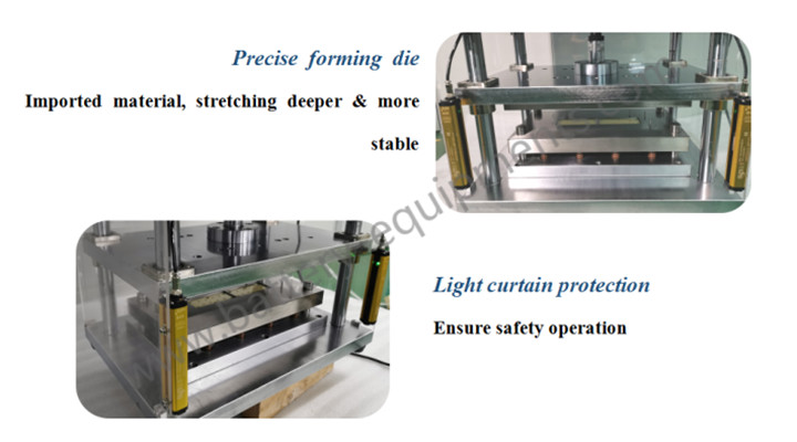 Forming machine for pouch cell