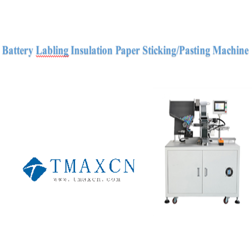 Maszyna do klejenia / wklejania papieru izolacyjnego do etykietowania baterii